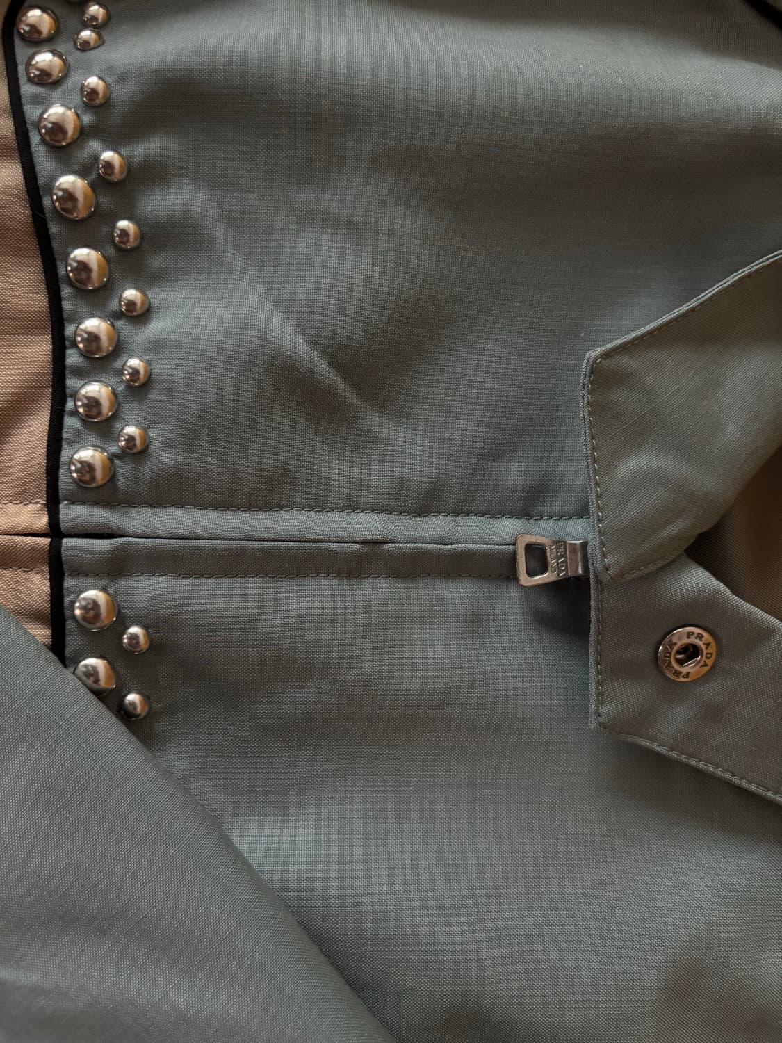 [48] prada 12ss collection studs blouson 상품이미지10