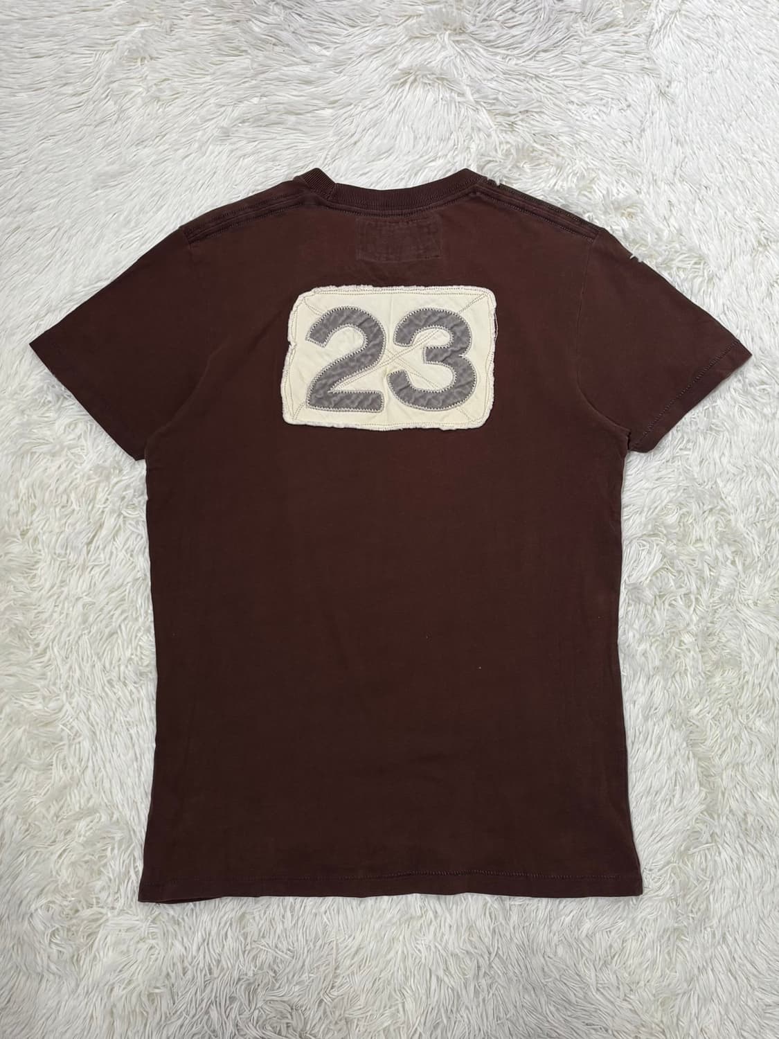 아베크롬비 브라운 빅로고 반팔 상품이미지6