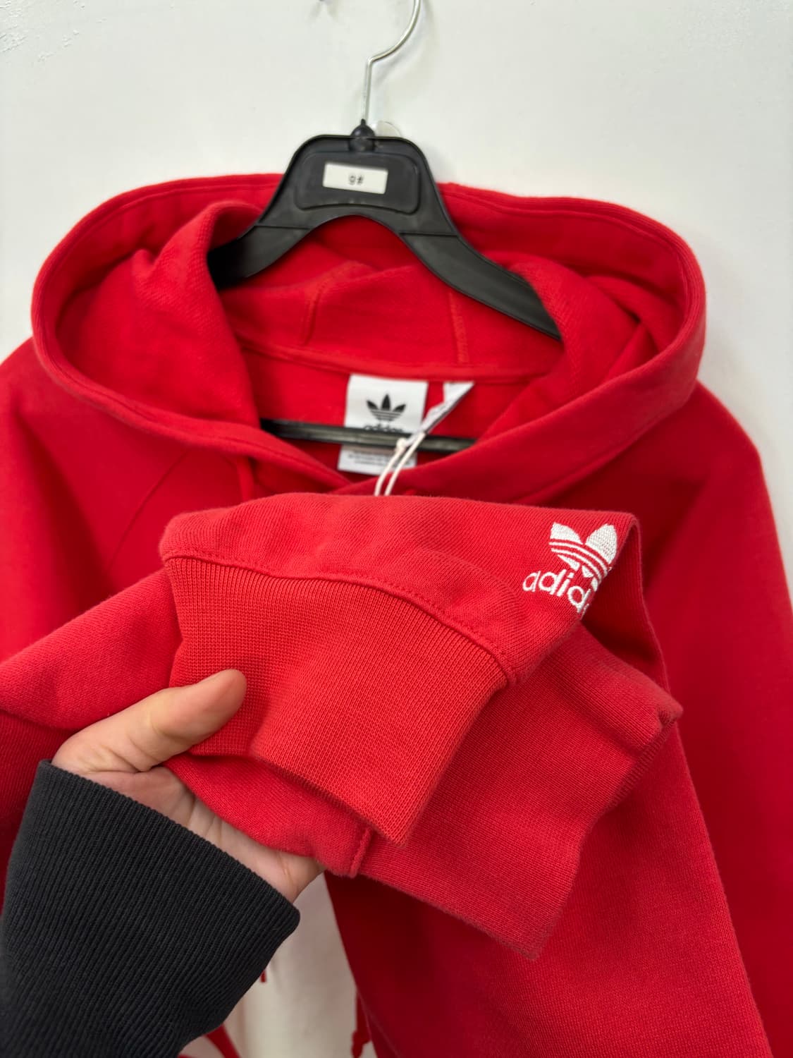 새상품) 아디다스 빅로고 후드티 상품이미지4