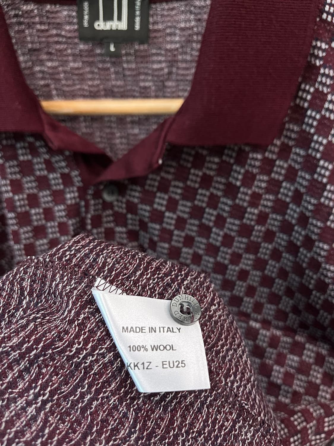 110) 던힐 이태리 긴팔 카라티 상품이미지7