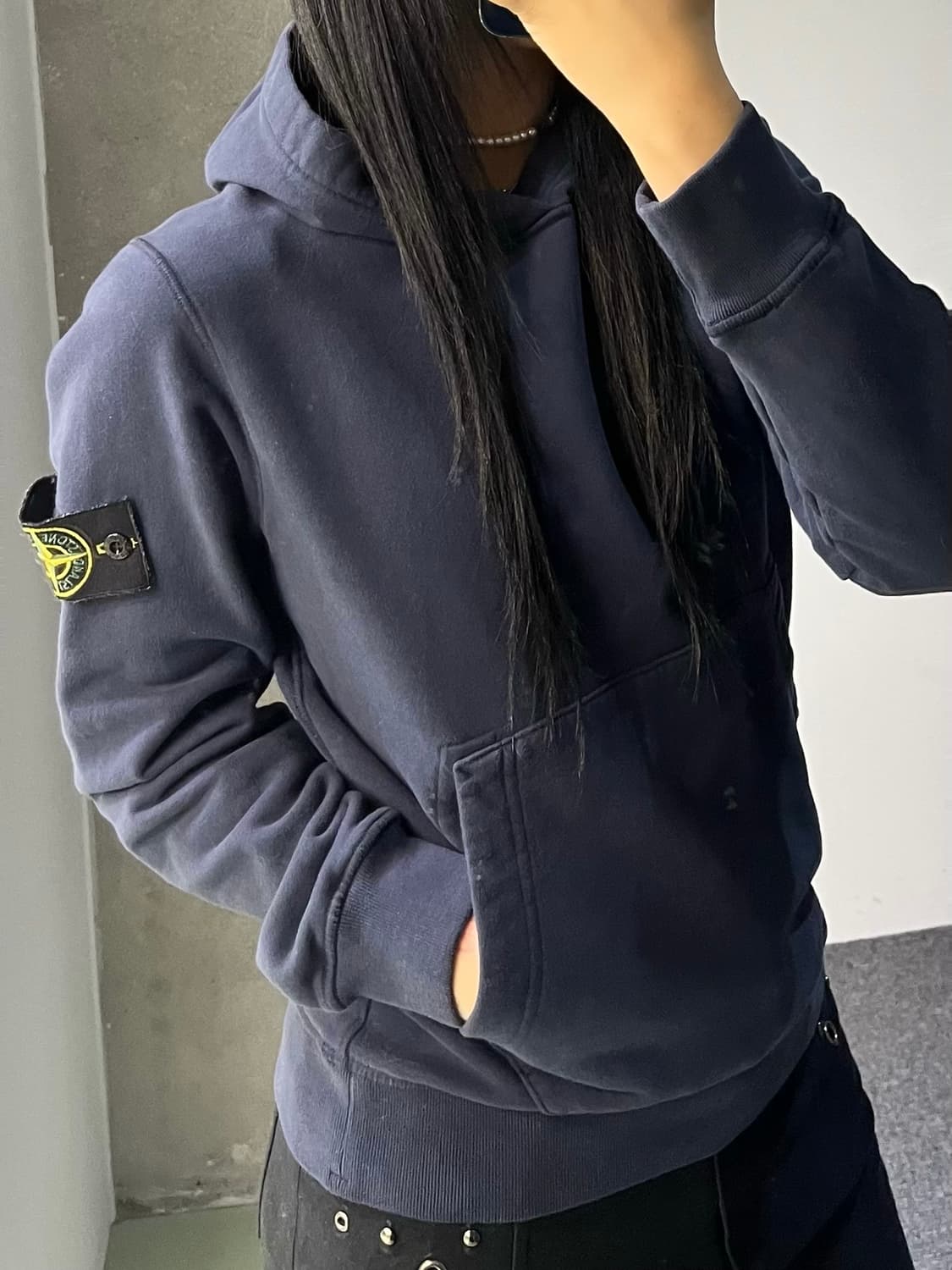 스톤아일랜드 주니어 와펜 후디 상품이미지2