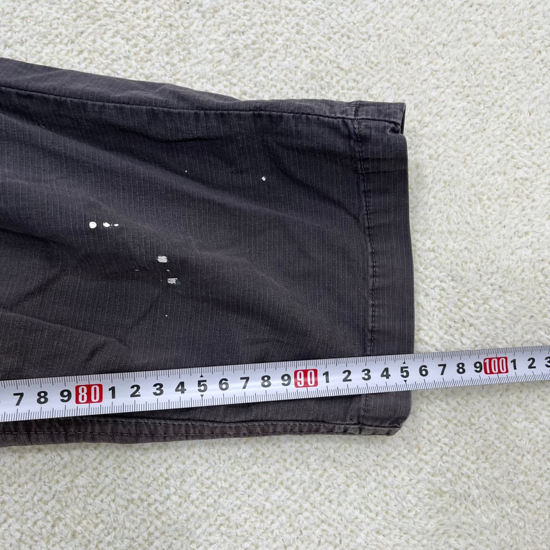 실측확인 패치로고 빈티지 카고 바지 0312M2 상품이미지8