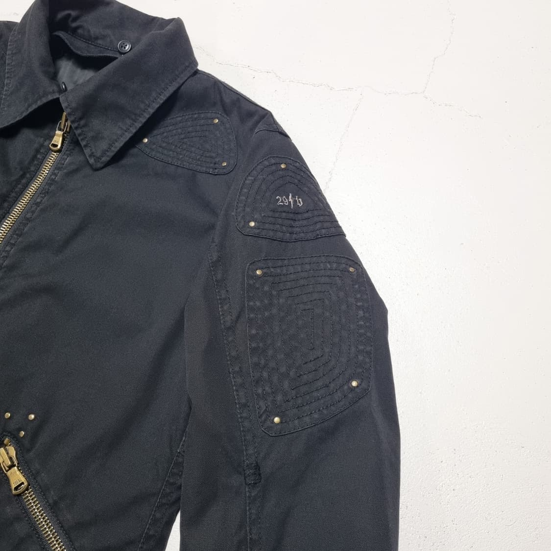 291295 HOMME 코튼 라이더자켓 - M 상품이미지4