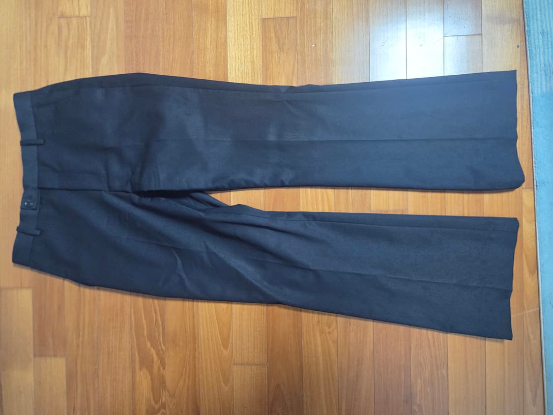 토니웩 버진 울 플레어 테일러드 트라우저 블랙 28사이즈 상품이미지1