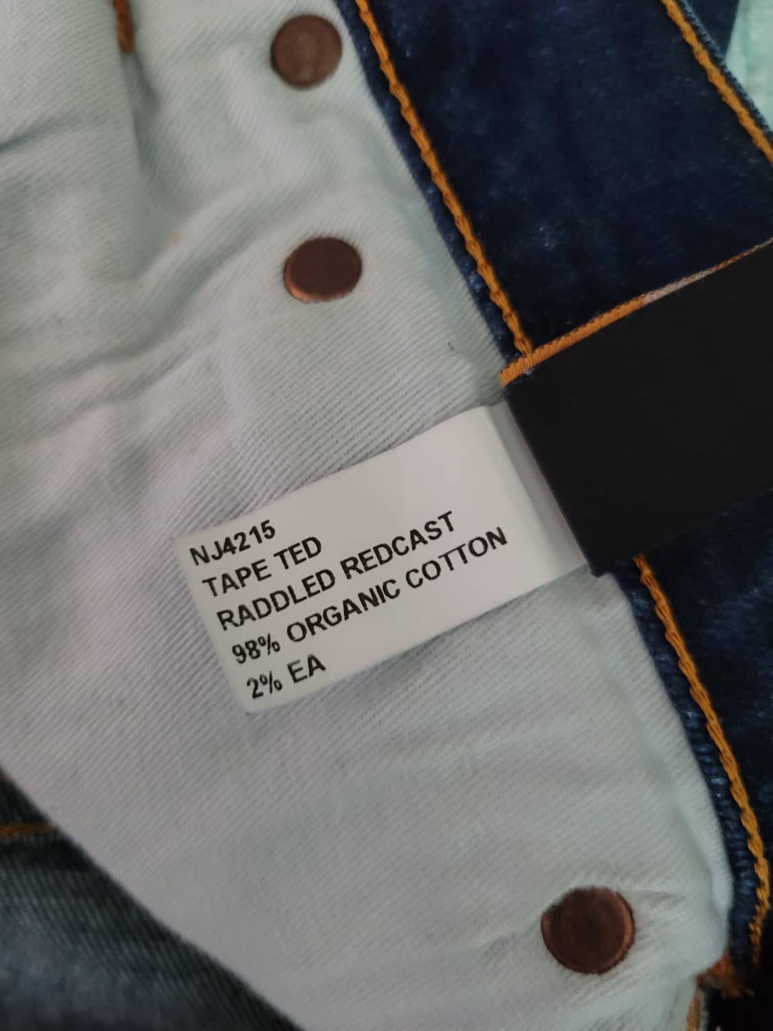 누디진 Nudie jeans 테잎테드 라들레드 레드캐스트 중청 슬림스키니 상품이미지4