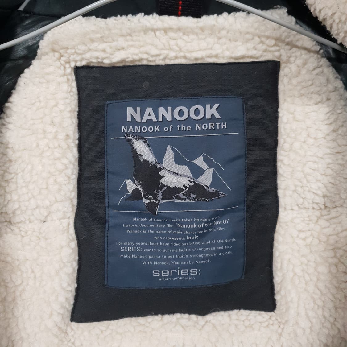 코오롱 시리즈 나누크 라쿤 퍼 대장급 헤비 다운 패딩 점퍼 다크그린 카키 상품이미지5