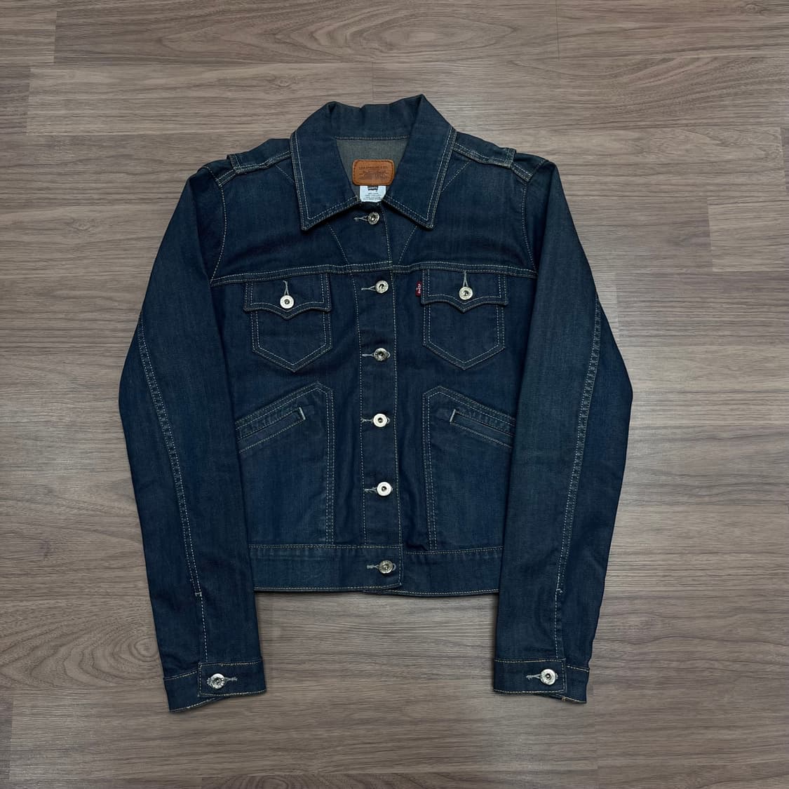 W 95 리바이스 인디고 데님 트러커 자켓 상품이미지1