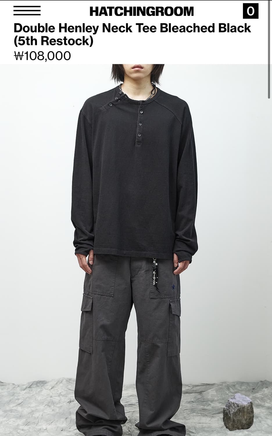 해칭룸 헨리넥  상품이미지1