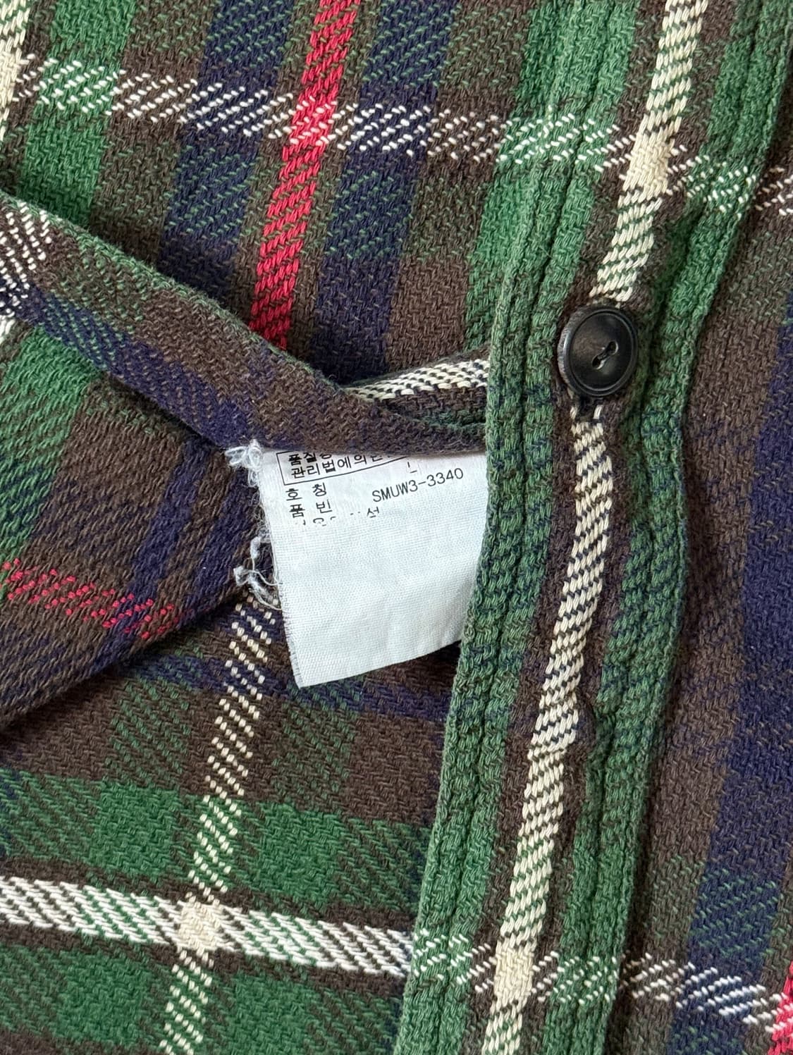 90s 폴로 랄프로렌 헤비 플란넬 체크 셔츠 (100-105) 상품이미지5