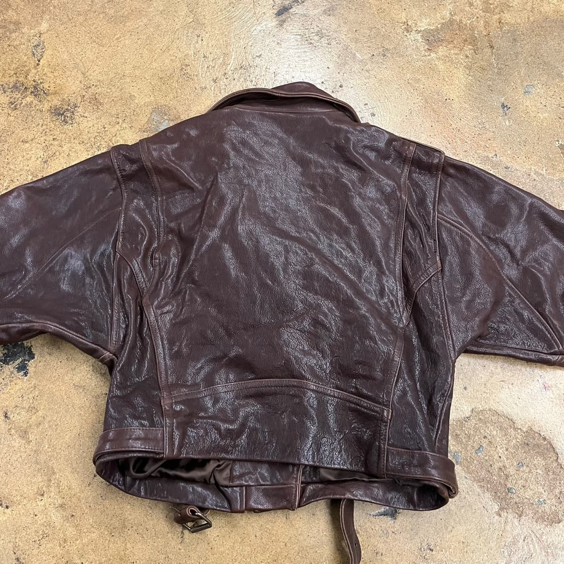 [정품] ssong studio 소가죽 라이더 자켓 b17 상품이미지4