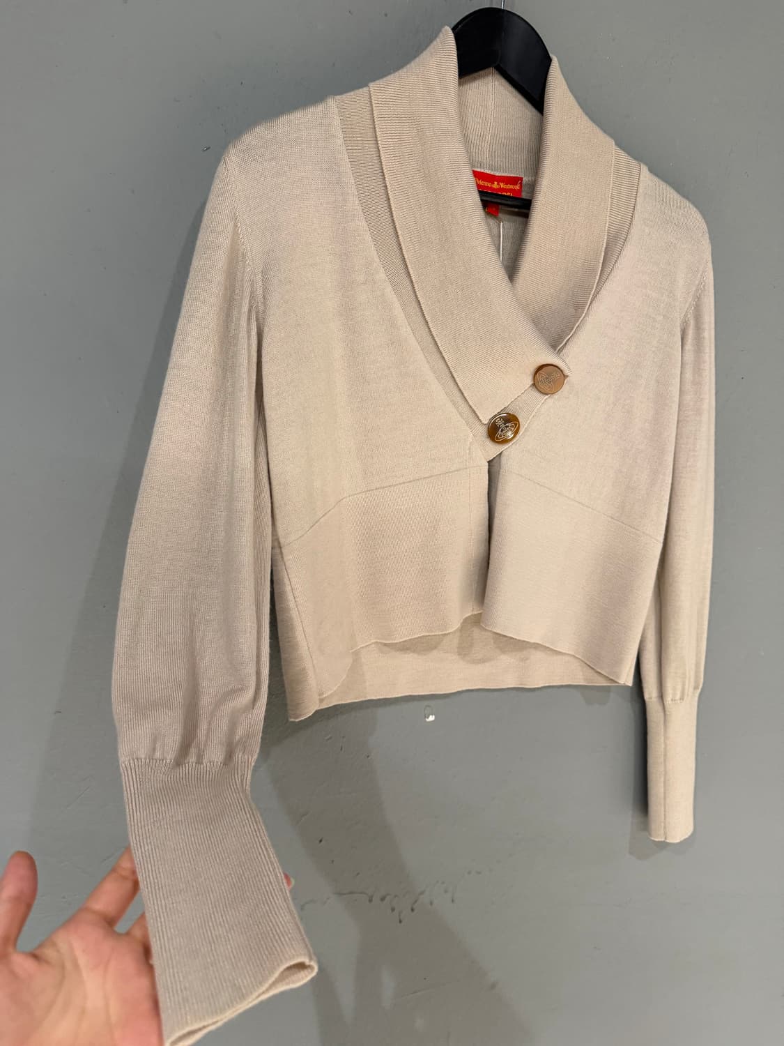 Vivienne Westwood drape collar cardigan 상품이미지4