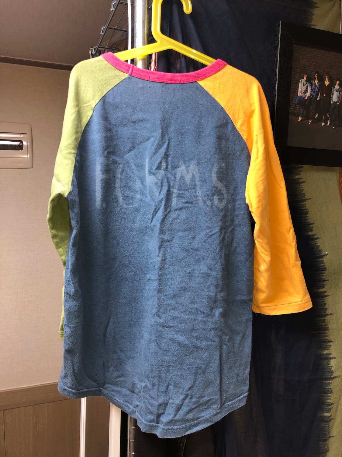 BEAMS HEART 빔즈하트 래글런 나그랑 7부 티셔츠 상품이미지2