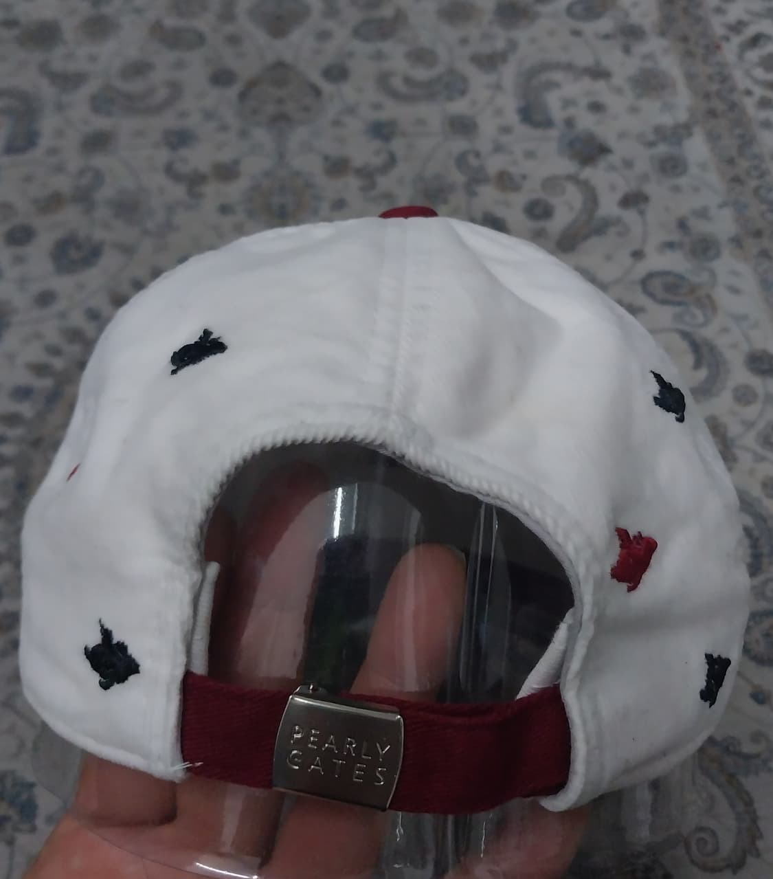 파리게이츠 화이트 볼캡 상품이미지5