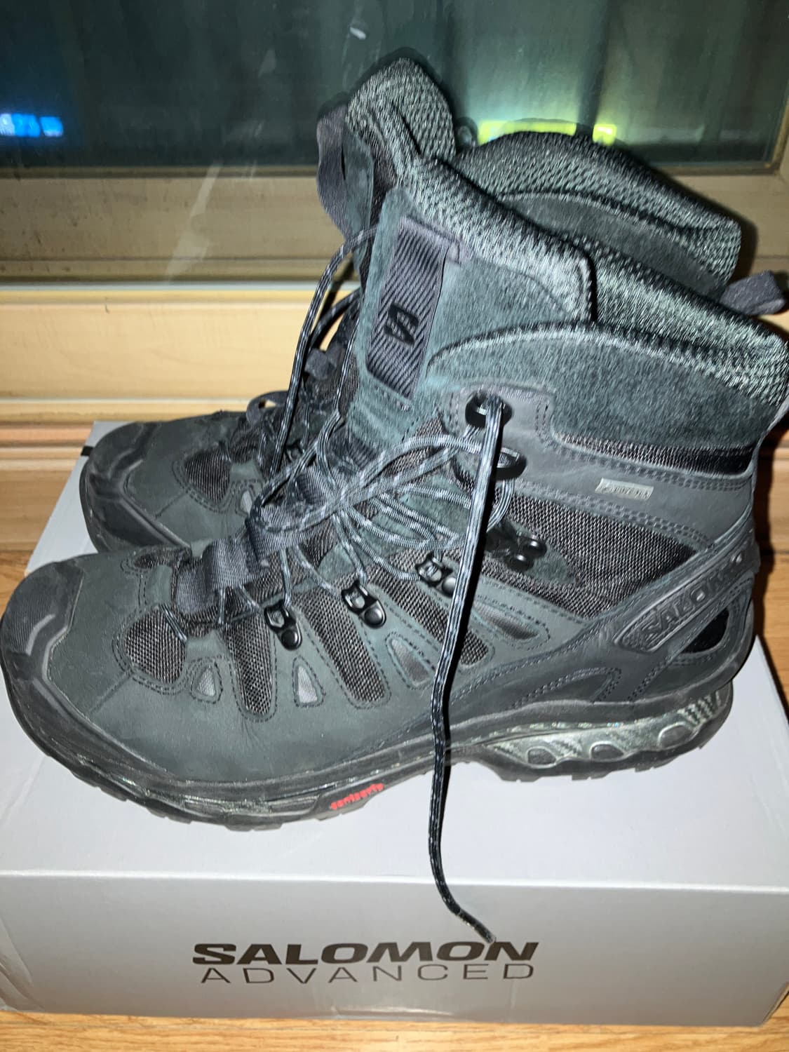 살로몬 퀘스트 3 4D 고어텍스 블랙 285 상품이미지3