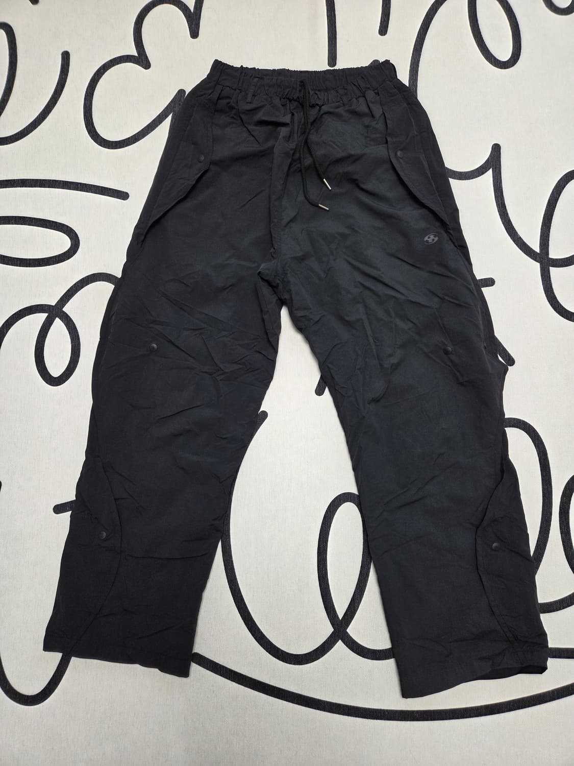 산산기어 22s/s 웨이브 팬츠 블랙 2size 상품이미지3