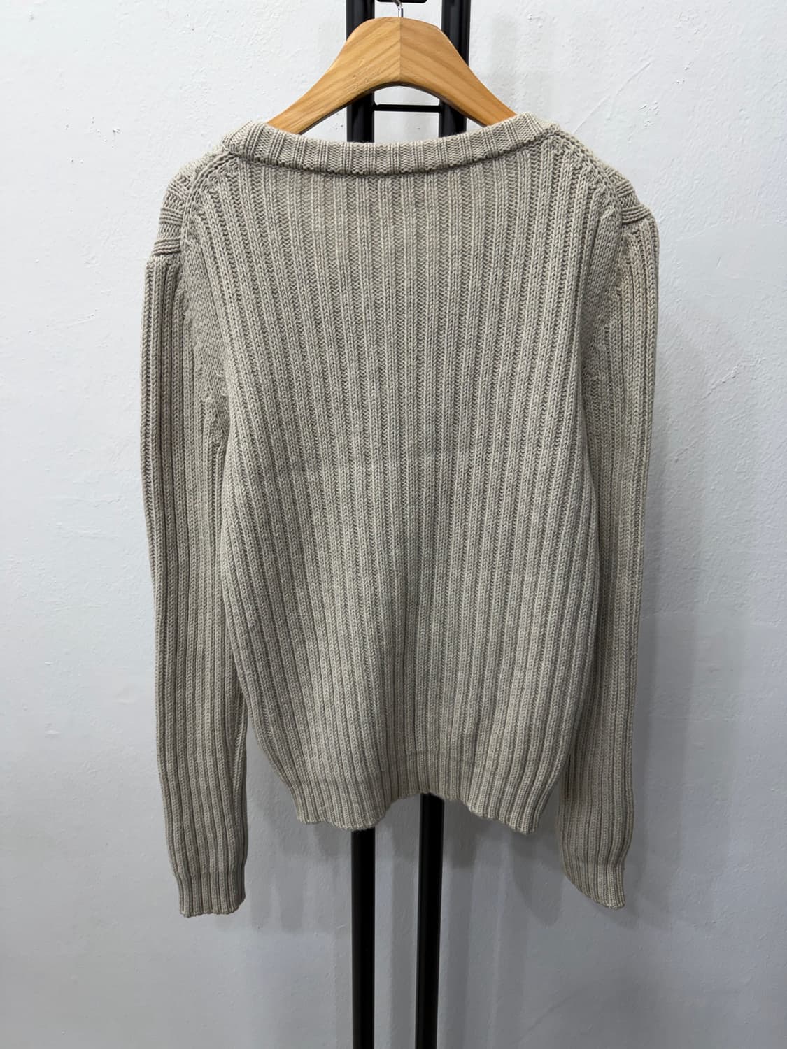 정품) 막스마라 케이블 니트 스웨터 아이보리 L 상품이미지5