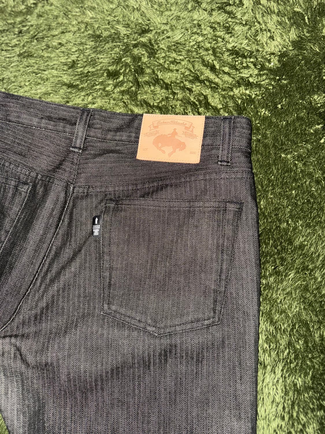 [5] 타케오 키쿠치 Made in Japan 헤링본 데님 팬츠 상품이미지9