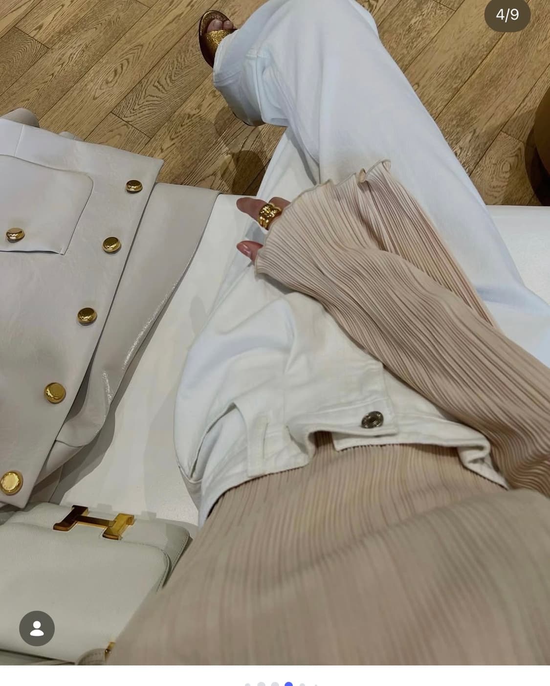 Mud Round Jacket Light Gray 상품이미지7