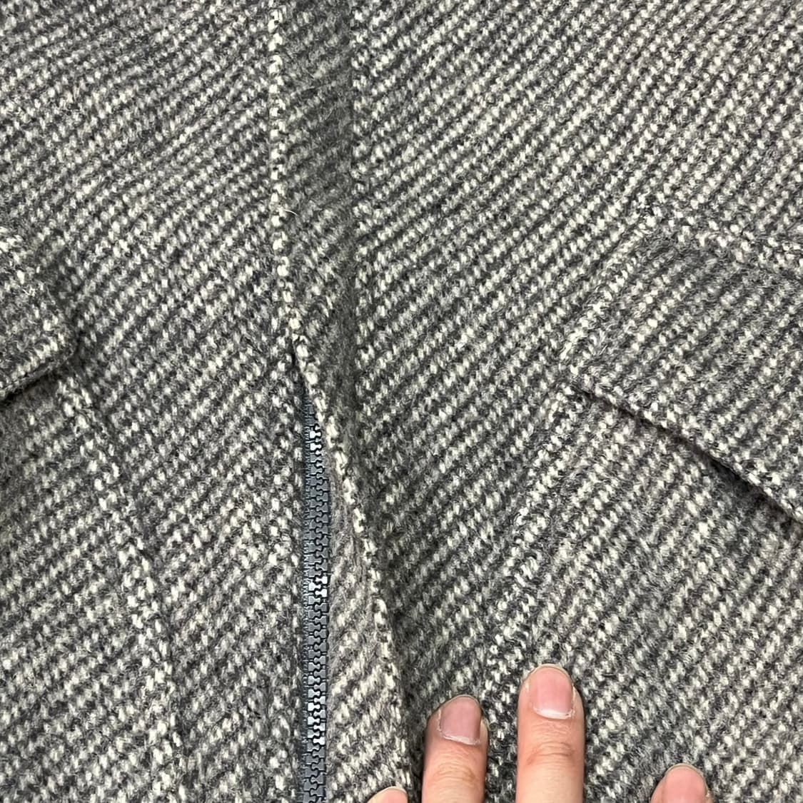  아쿠아스큐텀 카라 울 블루종 y14544 상품이미지4