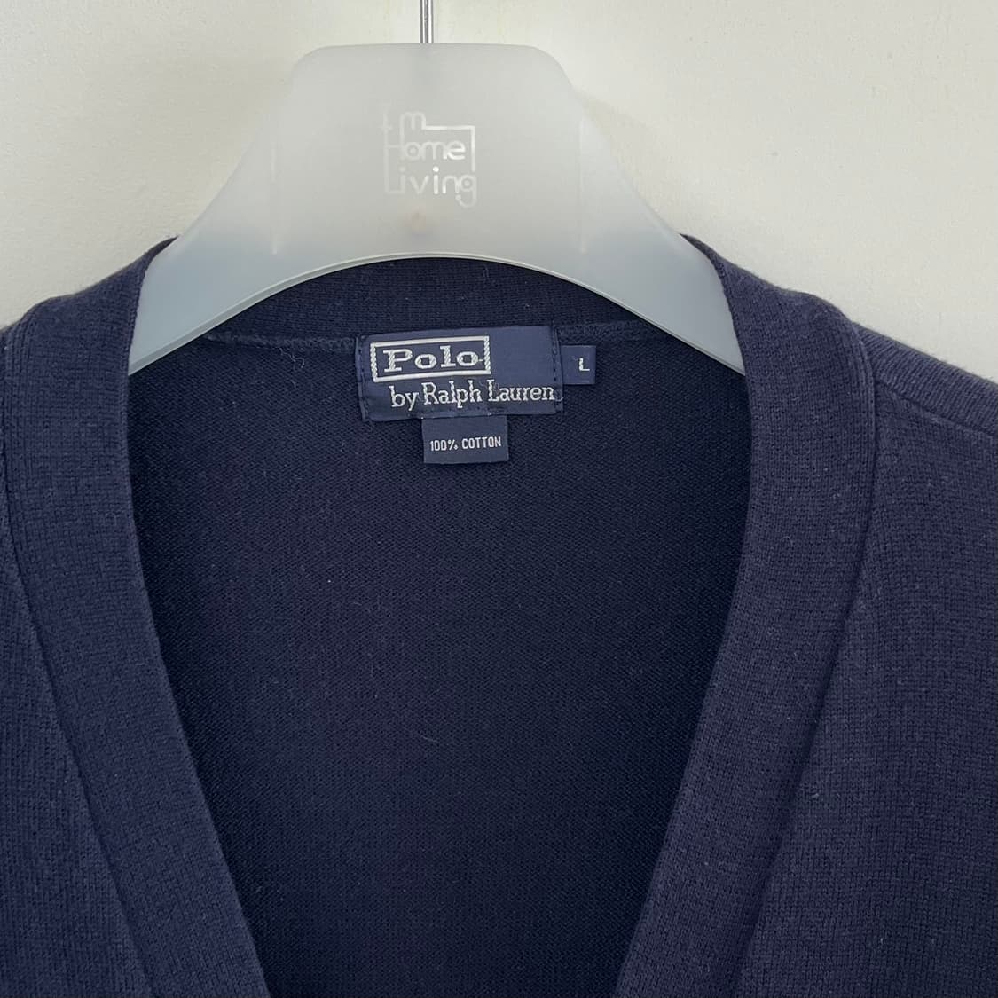 폴로 랄프로렌 화이트 포니 네이비 니트 가디건 상품이미지5
