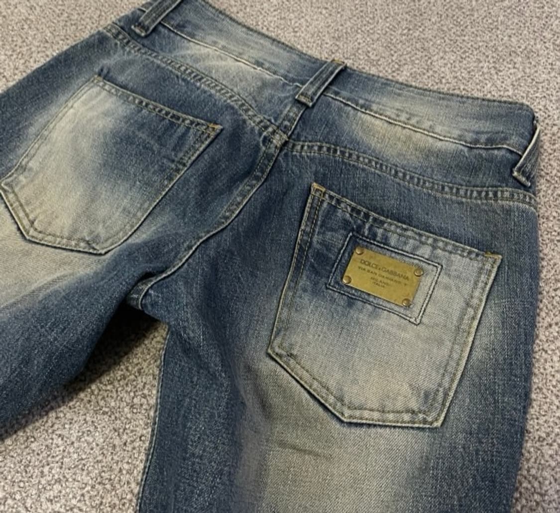 돌체앤가바나 금장 청바지 데님팬츠 데님청바지 30인치 상품이미지3