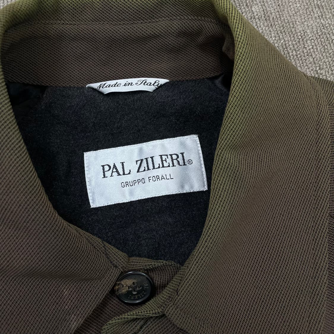 PAL ZILERI 빨 질레리 빈티지 선블리치 코트 상품이미지2