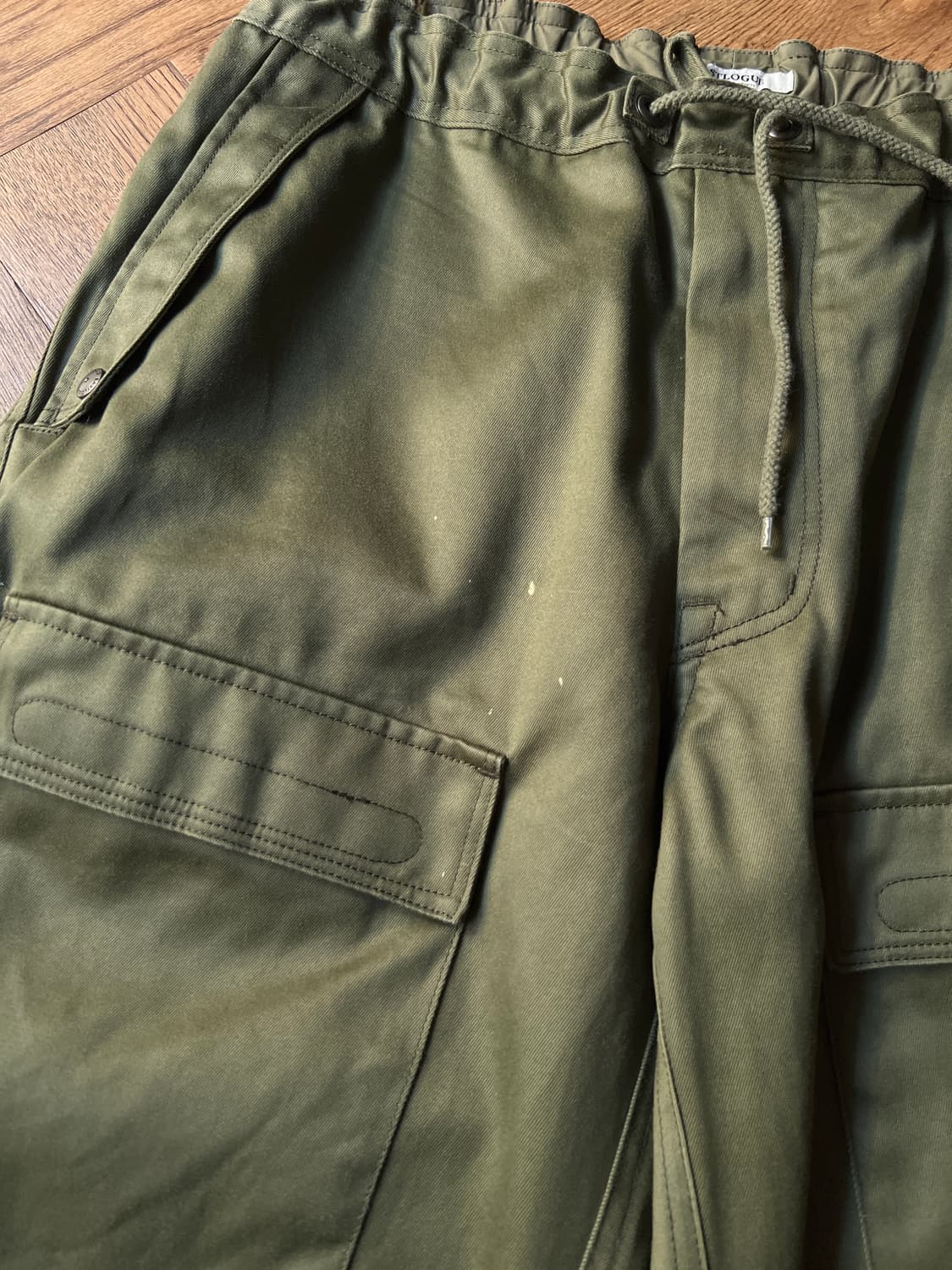 [S]EASTLOGUE 이스트로그 새틴 부쉬 포켓 팬츠 상품이미지4