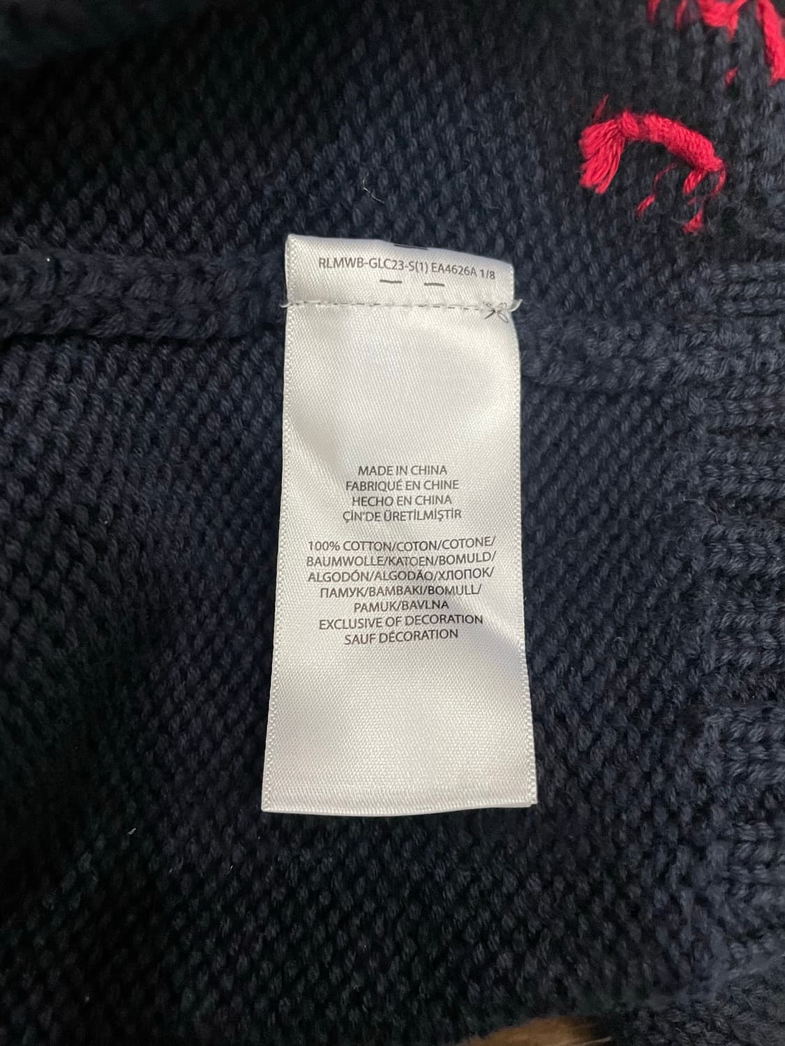 (여성44) 폴로 랄프로렌 여성 성조기 니트 스웨터 상품이미지8