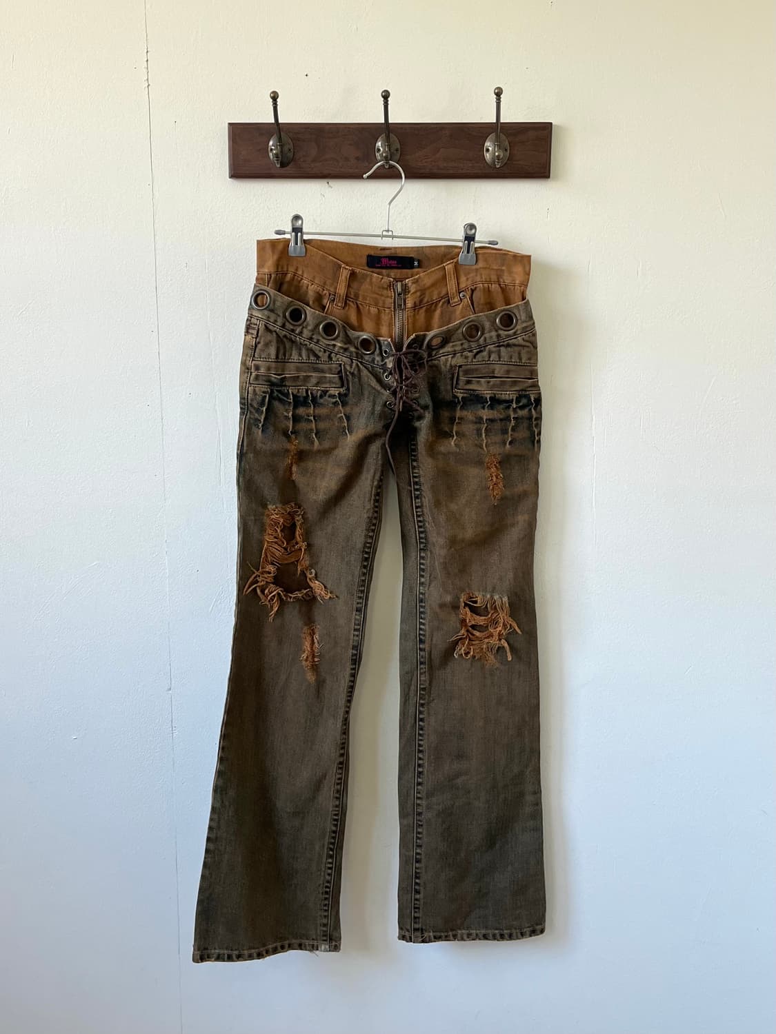 00‘s midas 레이어드 데님팬츠 상품이미지1