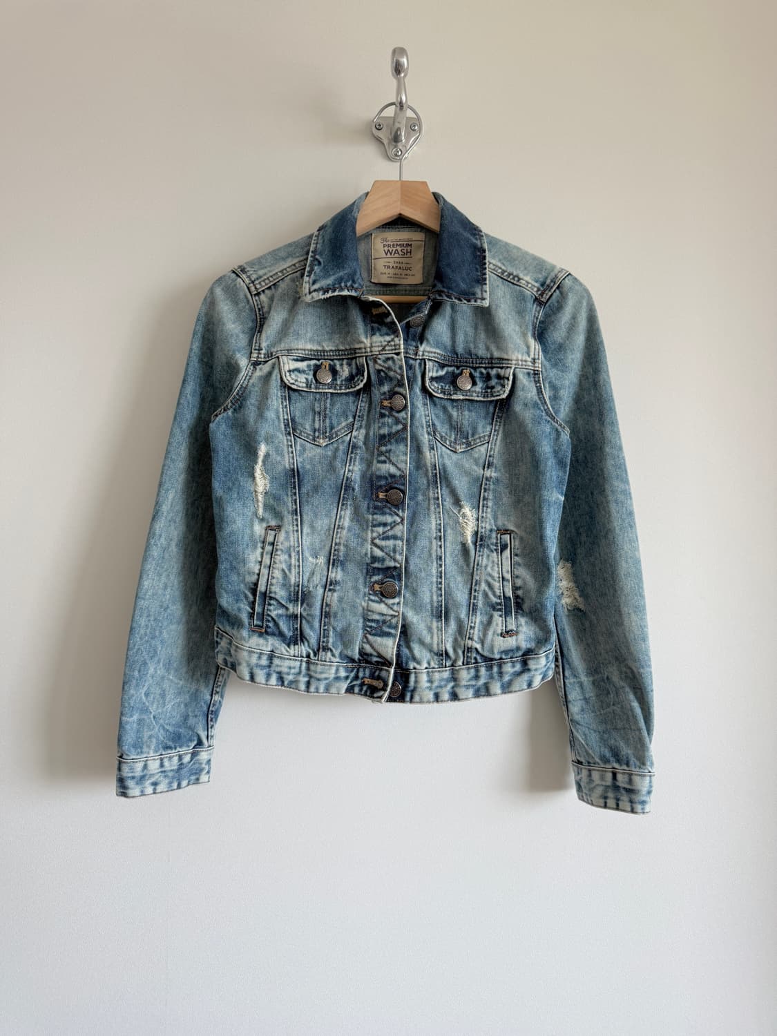 자라(ZARA) 워싱 데님 자켓 상품이미지1