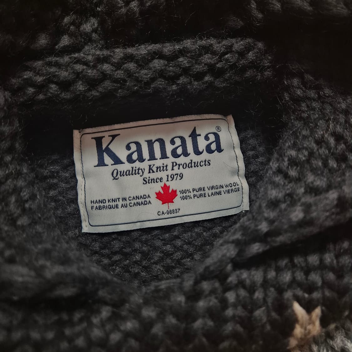 Kanata 카나타 나바호 패턴 후드 니트 코위찬 베스트 F 상품이미지7