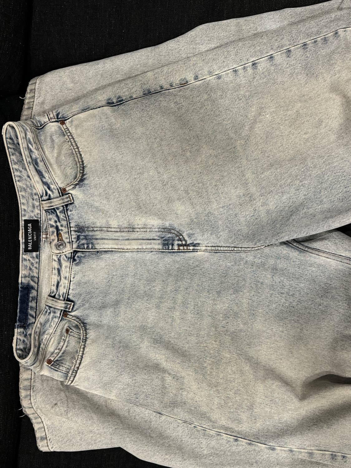 [M] 발렌시아가 풀업진 연청 상품이미지3