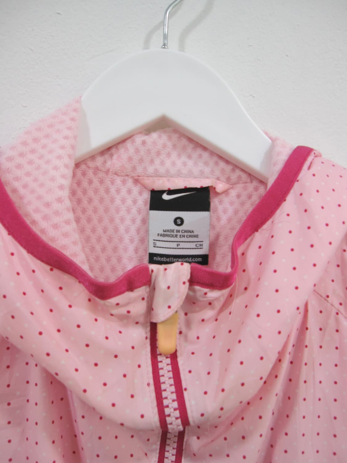 nike pink dot wind breaker 나이키 핑크도트 바람막이 상품이미지5