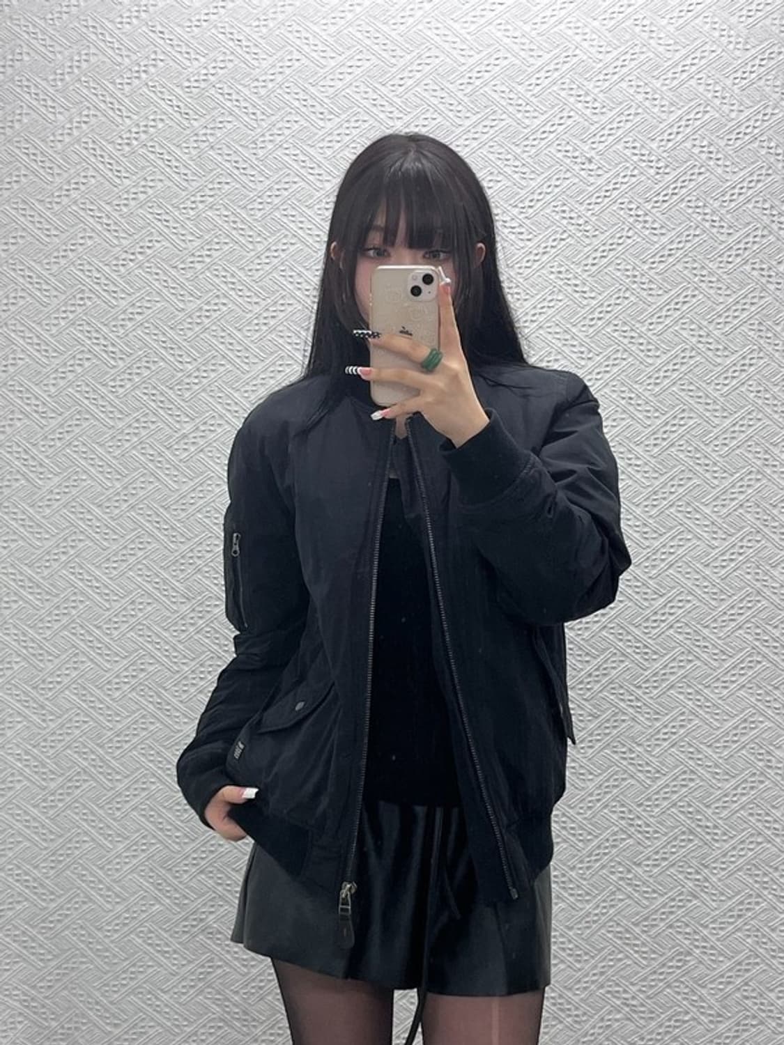 칼하트 빈티지 스트릿 펑크 힙 항공점퍼 봄버 자켓 S C10291 상품이미지2