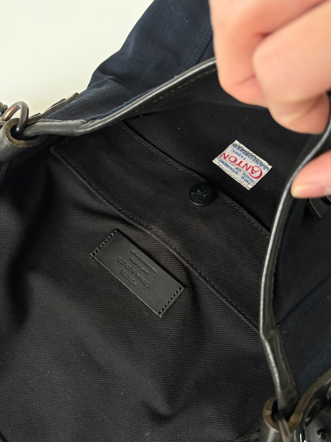 x CANTON - Denim Shoulder Bag 상품이미지7