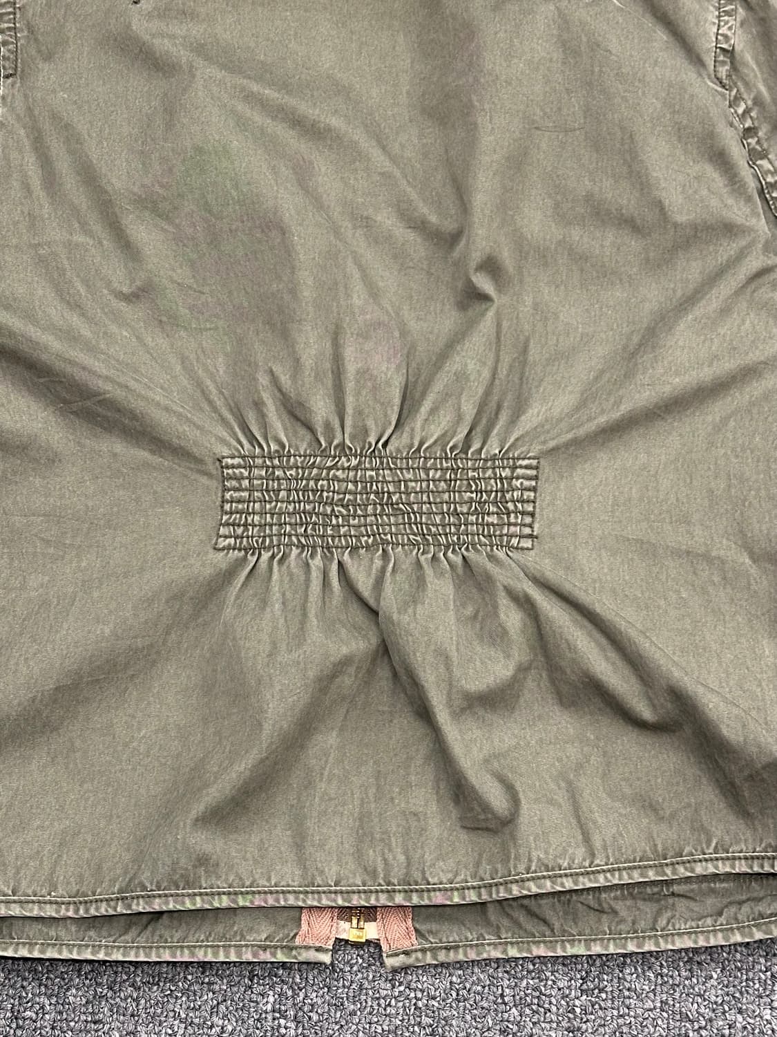 38)Macphee vintage 카키 투포켓 집업 자켓 상품이미지5