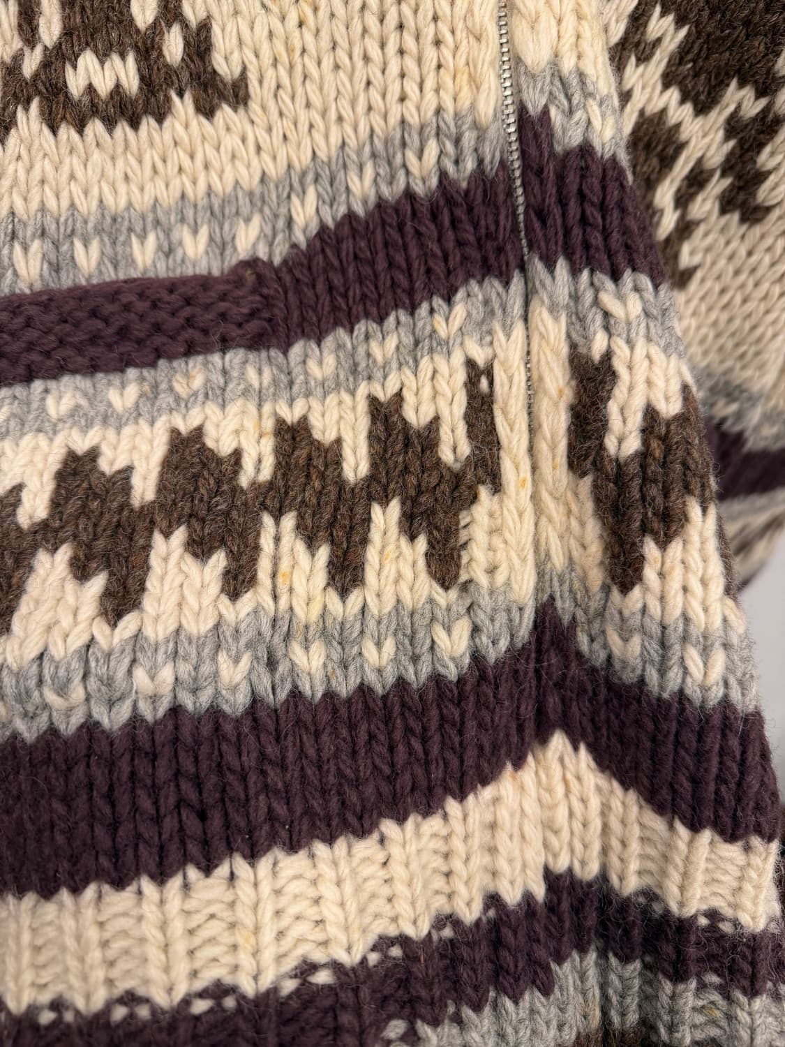 Vtg 빈티지 썬더버드 코위찬 니트 집업 상품이미지9