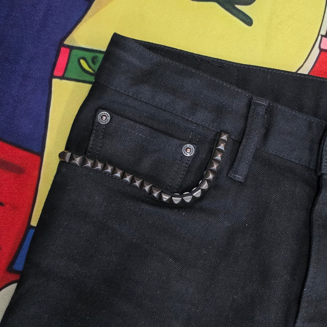 히스테릭 글래머 블랙 슬림 진 Hysteric Glamour 상품이미지3
