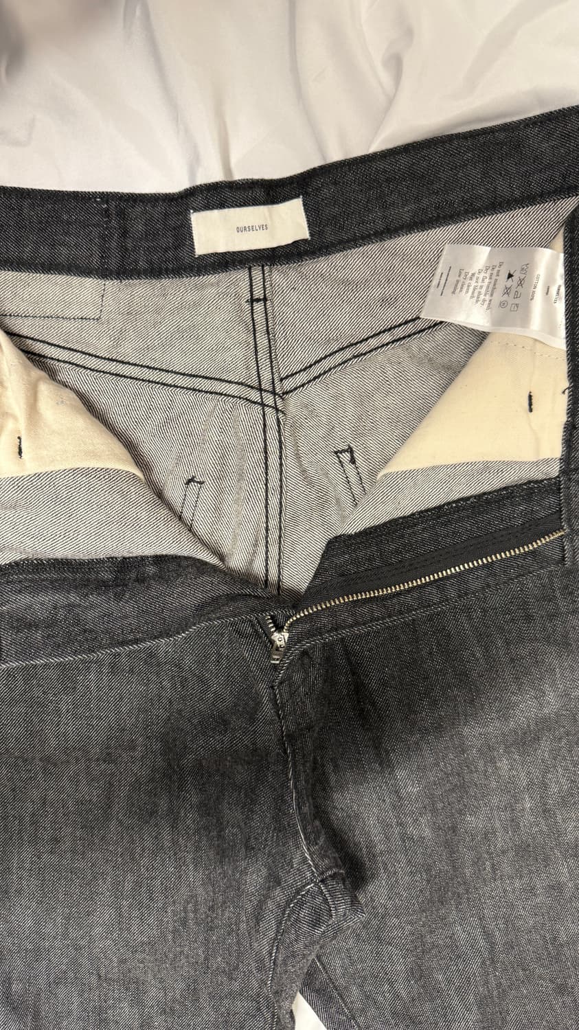 (25SS) 아워셀브스 릴렉스 핏 원워시 데님팬츠 상품이미지4