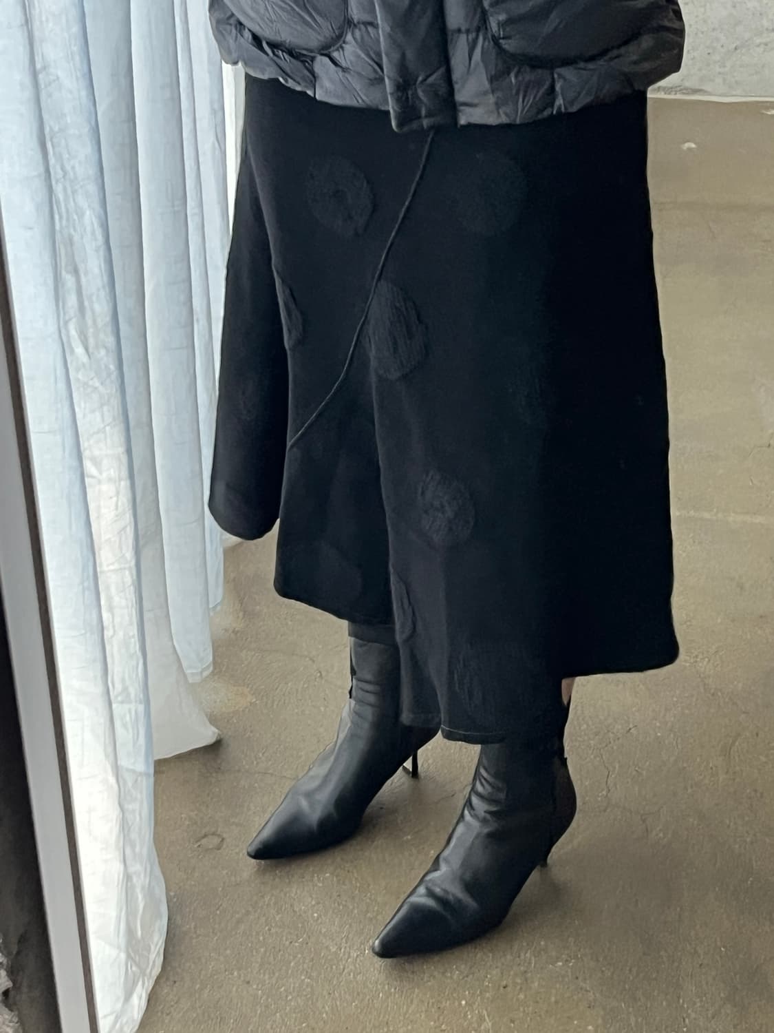 Sensounico 센소유니코 빅 도트 스커트  상품이미지5