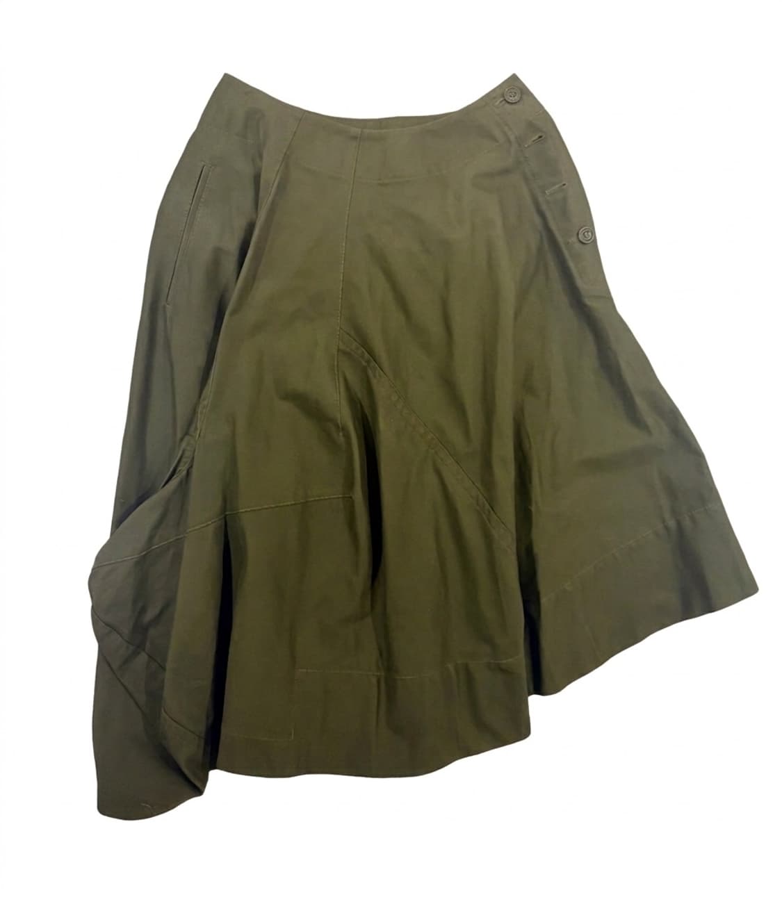 꼼데가르송 비대칭 스커트 상품이미지1