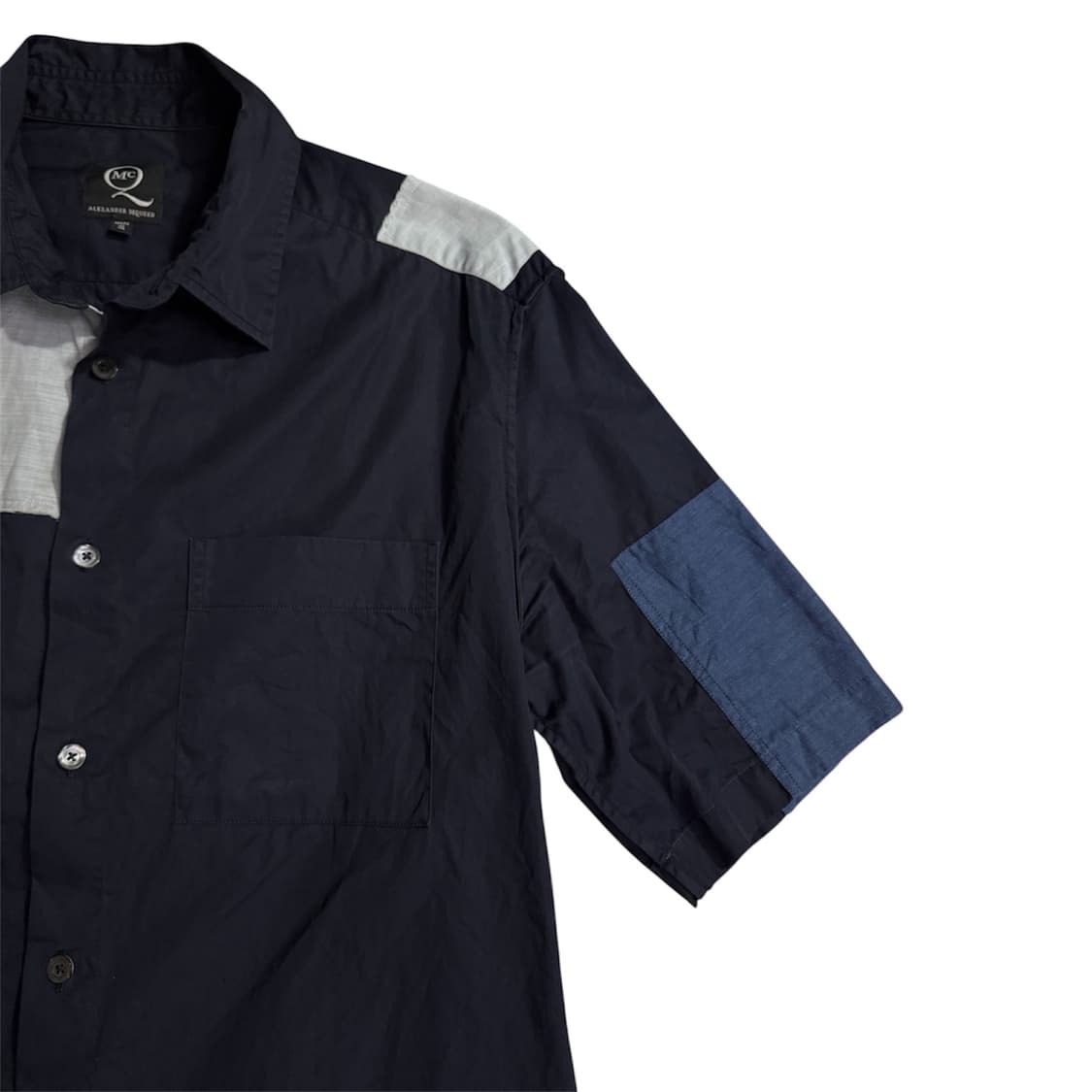 Alexander McQueen patch work shirts 상품이미지2