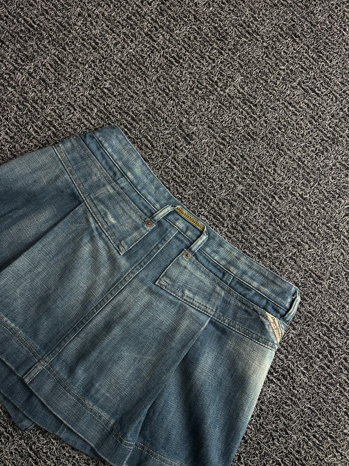 디젤 아카이브 데님 레이어드 스커트 3874 상품이미지7