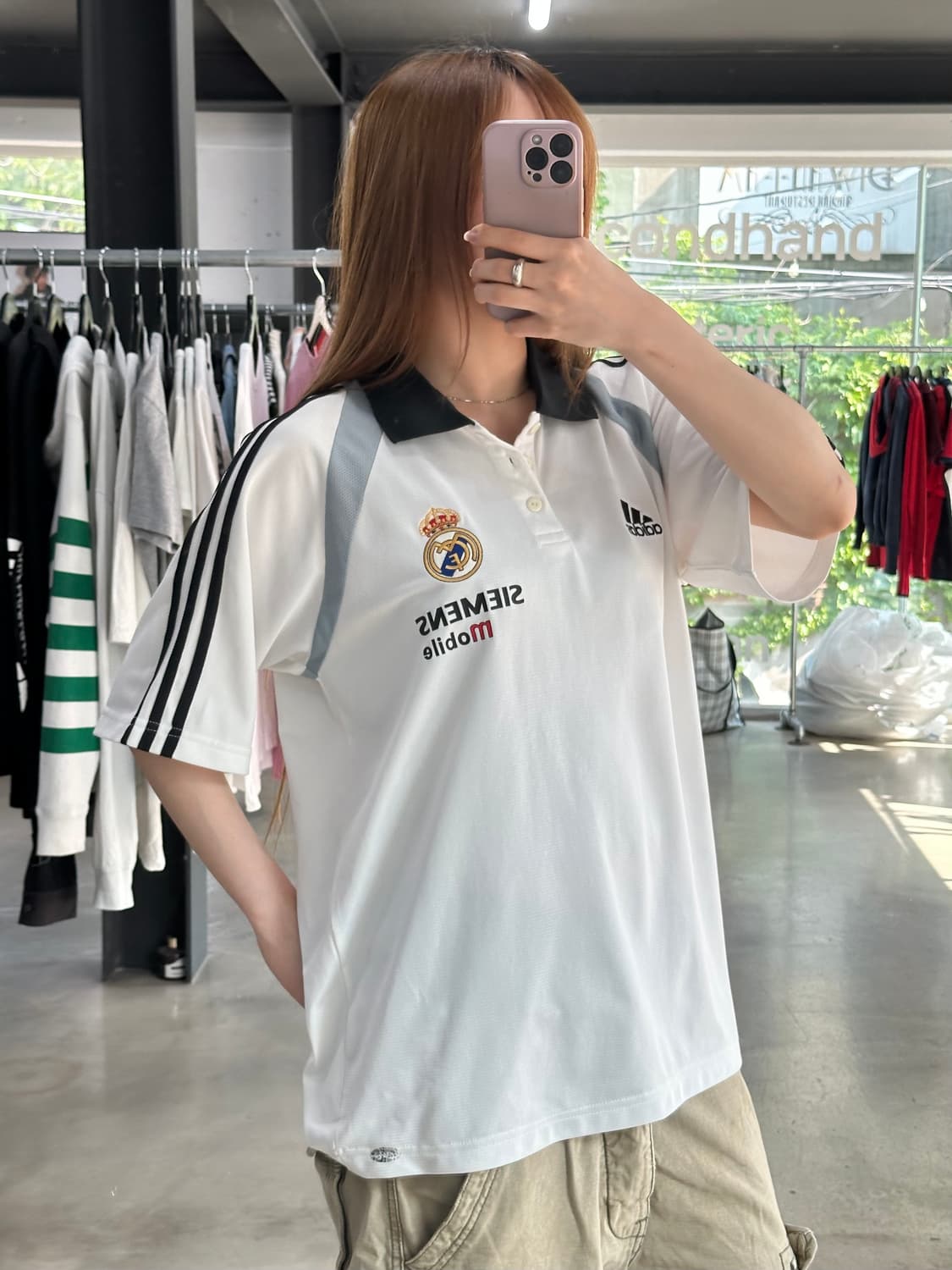 아디다스 레알마드리드 삼선 Pk 반팔져지 상품이미지3