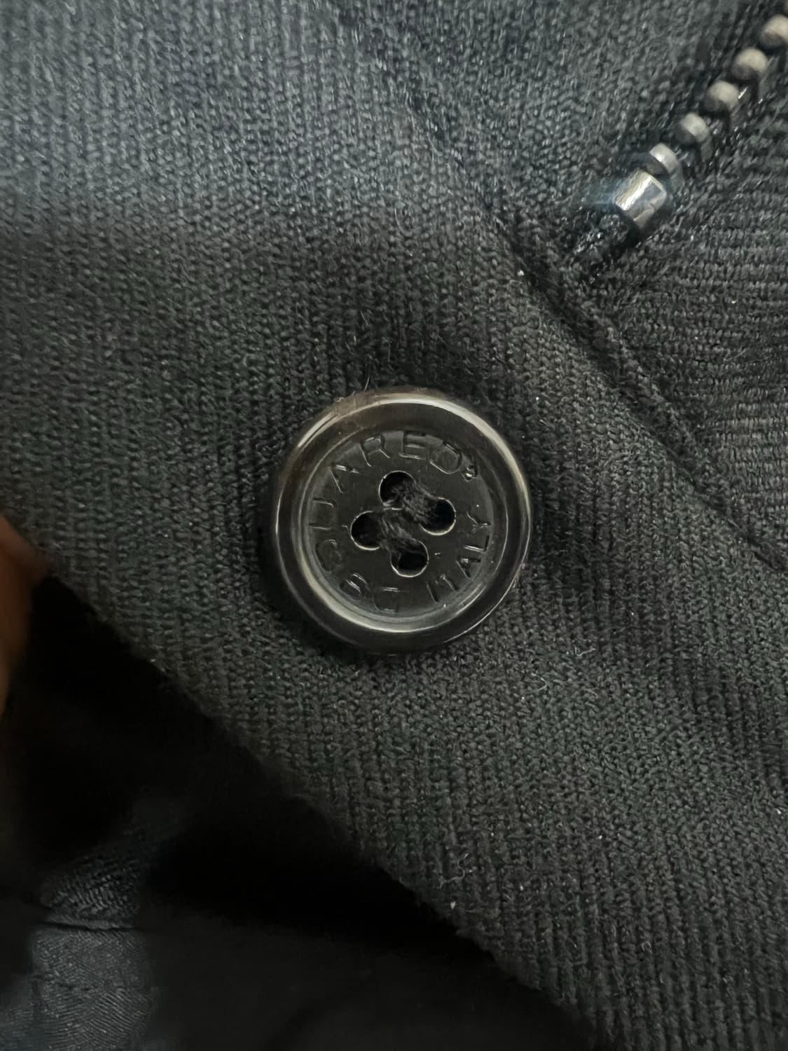 디스퀘어드2 블랙 슬랙스 48사이즈 년식오래된 빈티지 구매처:런던셀비지 상품이미지8