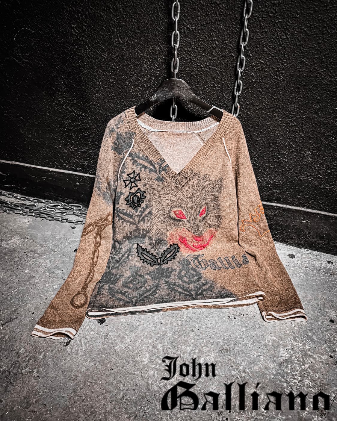 John Galliano 2006AW - Cashmere Knit 상품이미지1