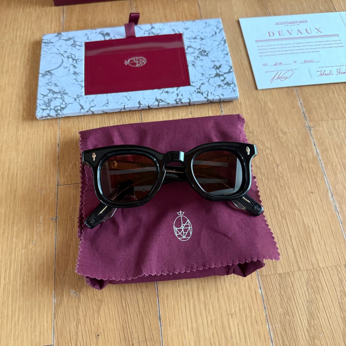자크마리마지 드보 DEVAUX 선글라스 블랙 상품이미지1