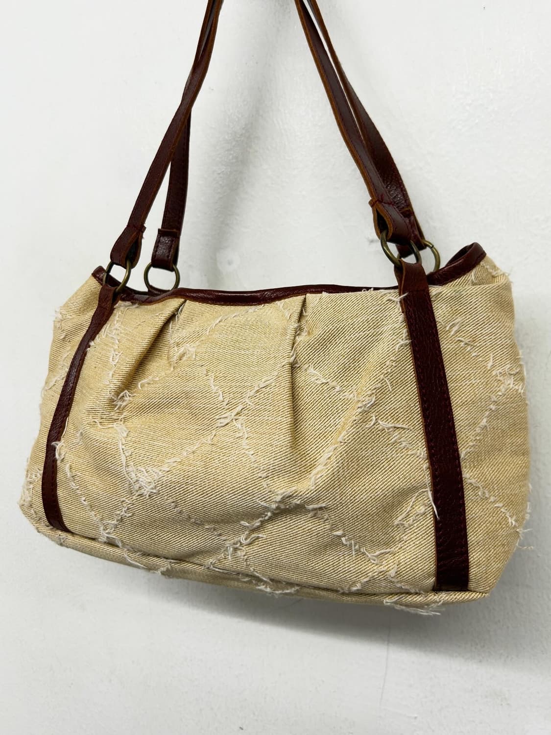 (JPN) DAY-DREAMING 캔버스 레더 숄더백 상품이미지2