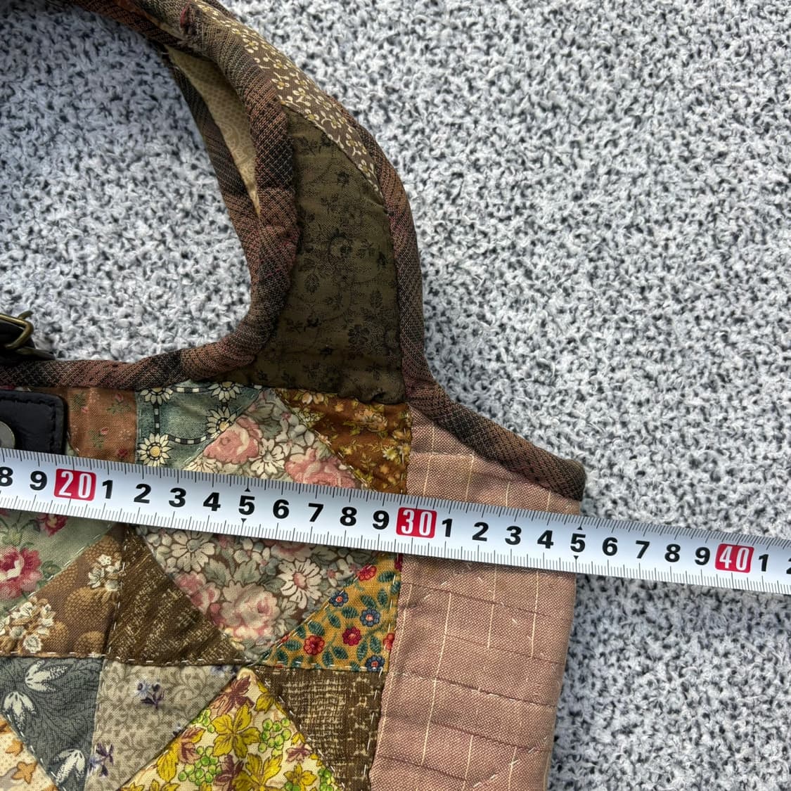 빈티지 퀄팅 토트백 0429M 상품이미지7