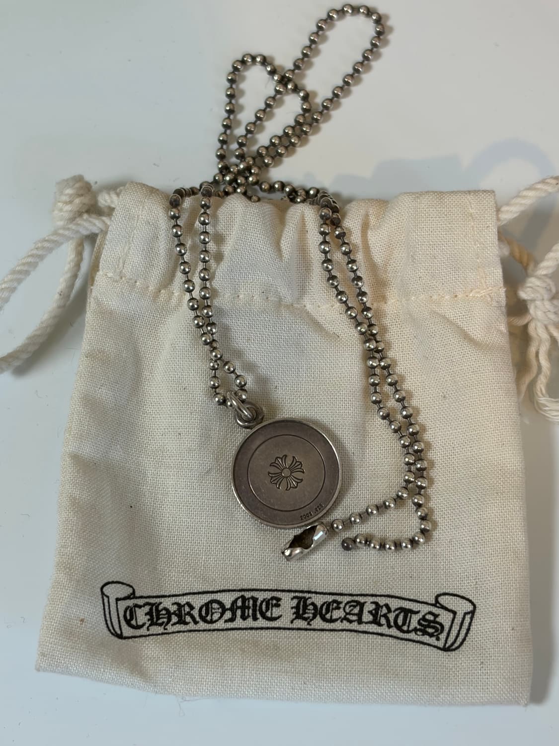 크롬하츠 앤젤 펜던트 목걸이 상품이미지2